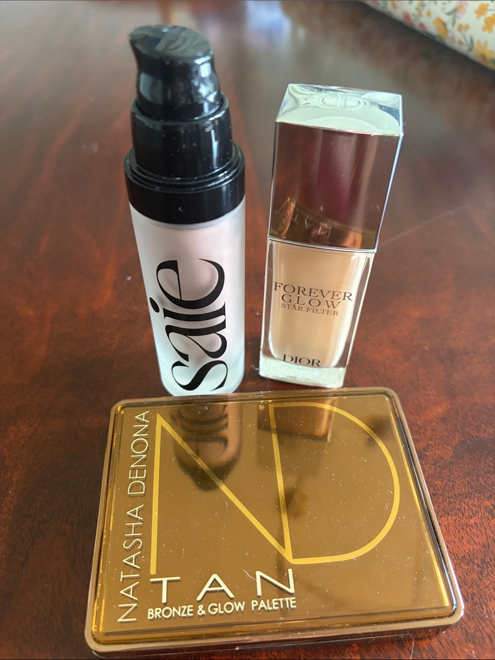 Natasha Denona, Dior and Saie makeup